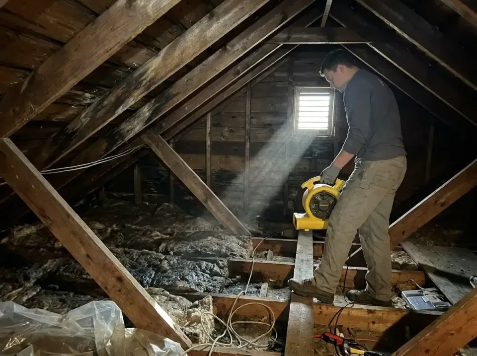 attic-water-damage-drying-proc-007 — frequently asked questions, Emergency Water Extraction & 24/7 Flood Response in Lake Ci…